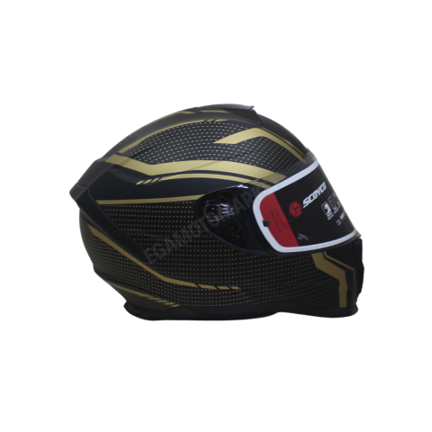 Scoyco Blade Full Face Kask – Güneş Vizörlü Dot-ce