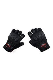 Scoyco Mc12d Yarım Parmak Motosiklet Eldiveni Black – Siyah Full Koruma, Sert Avuç İçi