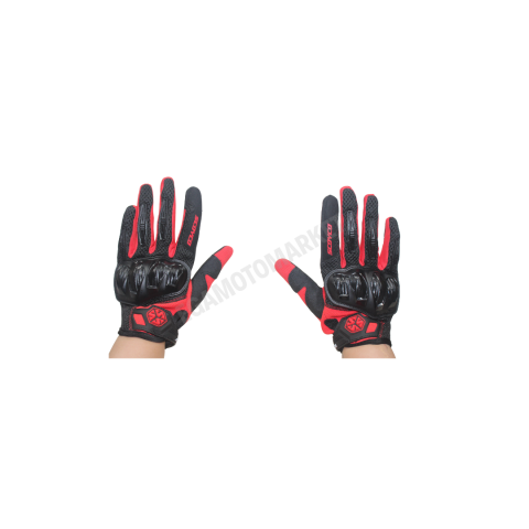 Scoyco Mc151 Red Motosiklet Eldiveni – Kırmızı Neopren Kumaş, Full Koruma, Kaydırmaz