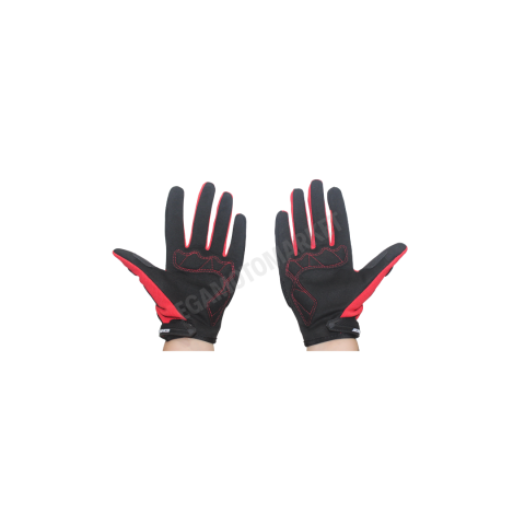 Scoyco Mc151 Red Motosiklet Eldiveni – Kırmızı Neopren Kumaş, Full Koruma, Kaydırmaz