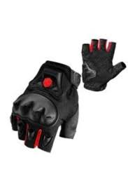 Scoyco Mc29d Full Korumalı , Avuç İçi Korumalı Spor Kesim Yarım Parmak Eldiven Siyah