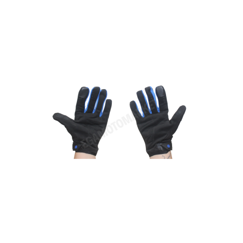 Scoyco Mc58 Motosiklet Eldiveni Blue – Mavi Neopren, Full Koruma, Dokunmatik, Spor Kesim