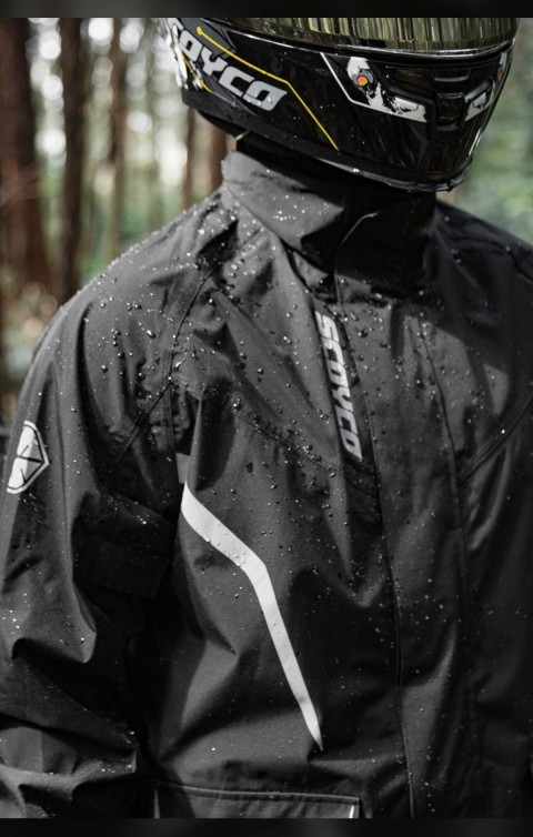 Scoyco Rc 10 Yağmurluk Takımı Siyah Bay / Bayan