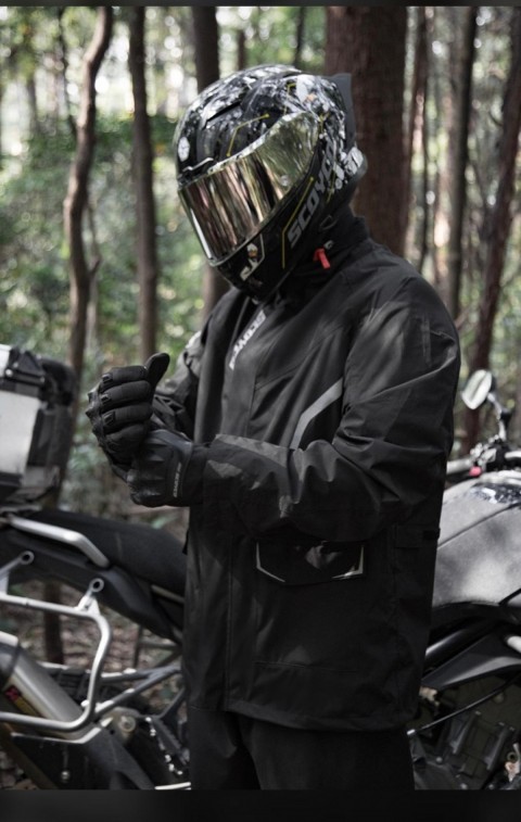 Scoyco Rc 10 Yağmurluk Takımı Siyah Bay / Bayan