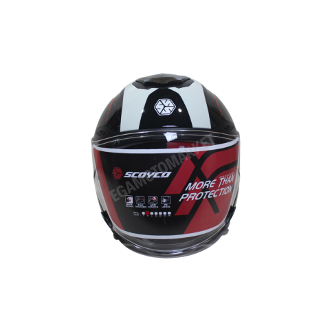 Scoyco Shuttle Of-669 Yarım Kask – Güneş Gözlüğü, Dot-ce