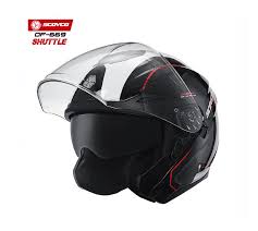 Scoyco Shuttle Of-669 Yarım Kask – Güneş Gözlüğü, Dot-ce