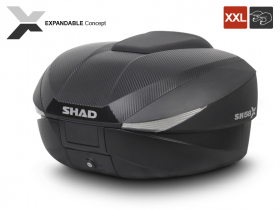 (shad) Sh-58x Genişleyen Motosiklet Arka Çanta – 58lt Taşıma Kapasiteli