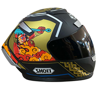 Shoeı Sarı Siyah Kedi Kaskı