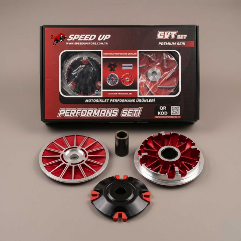 (speed Up) Yamaha Xmax 250 / 300 Performans Varyatör (ön Debriyaj Seti) Komple (2018-2025)