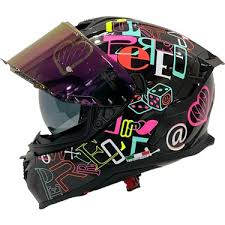 Sway 867 Peri Colorful Full Face Kask