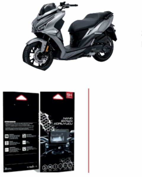 Sym Jet 14 Evo 200 (nano) Ekran Koruyucu