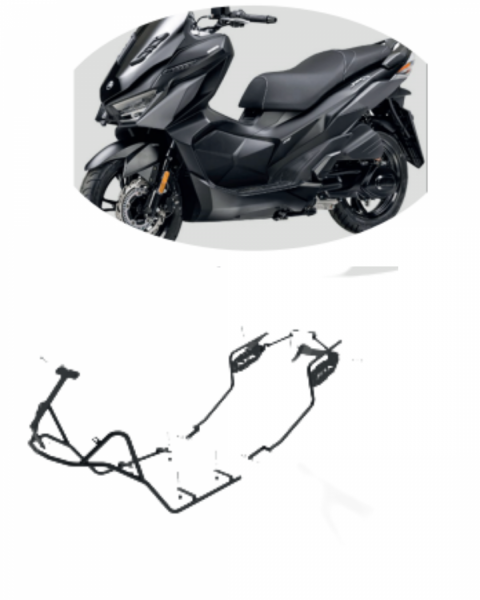 Sym Jet X 125 Etraf Koruma Demir Seti Komple