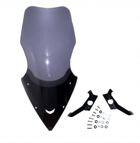 Sym Jet X 125 Ön Tur Camı (siperlik) Serigrafili (füme)