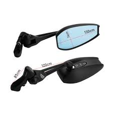 Sym Nh T 200 Mp35 Alüminyum Dikiz Aynası Takım Kristal Mavi Cam 360°