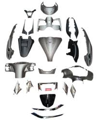 Tvs Jupiter 125 Kaporta Seti (plastik Aksam) Füme Gri Komple