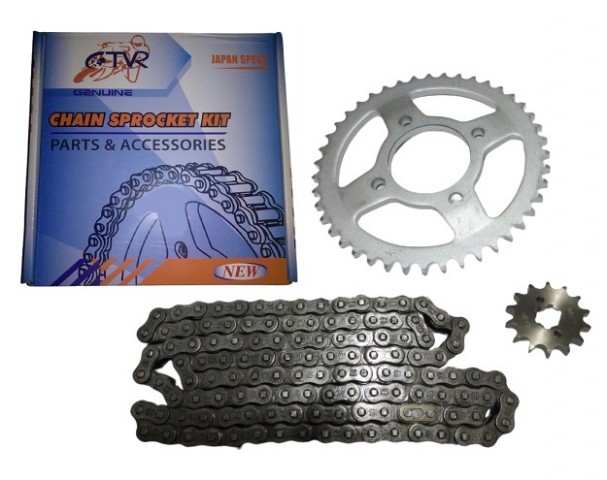 Tvs Raider 125 Zincir Ve Dişli Seti (428h - 124l - 14/43t)