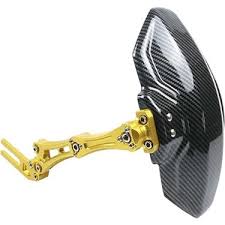 Universal (cnc) Motosiklet Arka Sıyırıcı (karbon-gold)