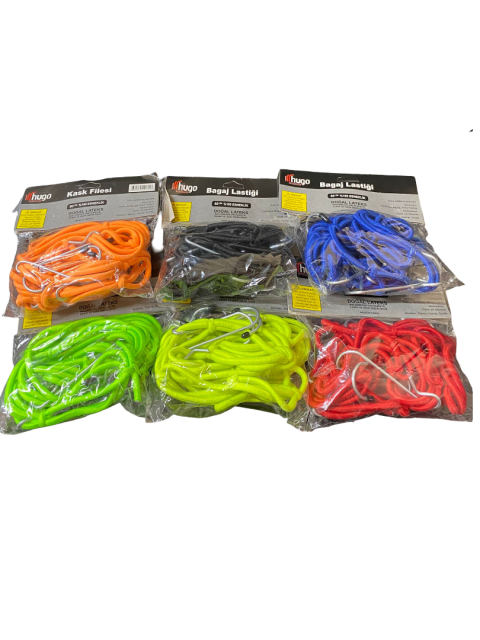 Universal File Demir Kanca Kask Bagaj Lastiği 80cm