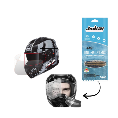 Universal Kask Camı Yağmur Kaydırıcı