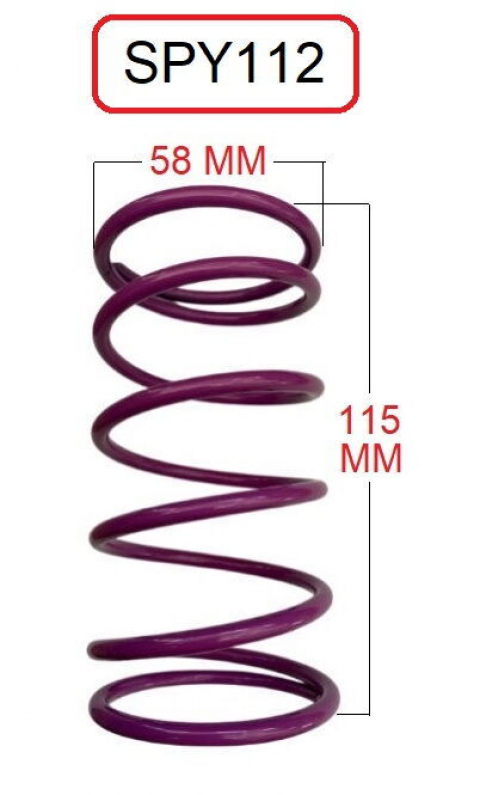 Universal Mor Speed Up Performans Arka Varyatör (debriyaj Yayı) Spy112 (1500rpm)