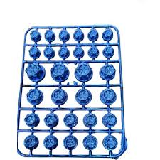 Universal Motosiklet Vida Süs Kapağı Seti Mavi