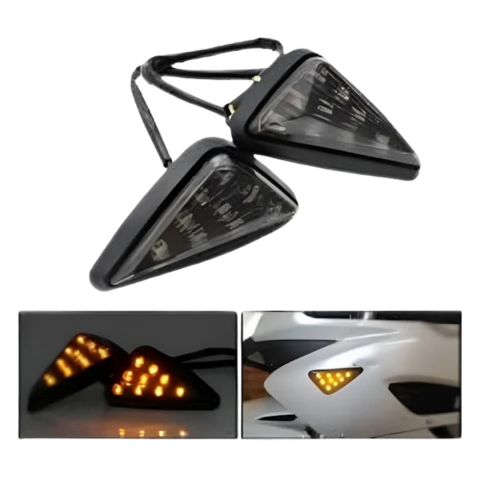 Universal Racing Sport Touring Modeller İçin Üçgen Gömme Sinyal Takım