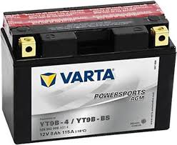 Varta Powersports Agm Yt9b-bs 12v8ah 115a Dikey Akü