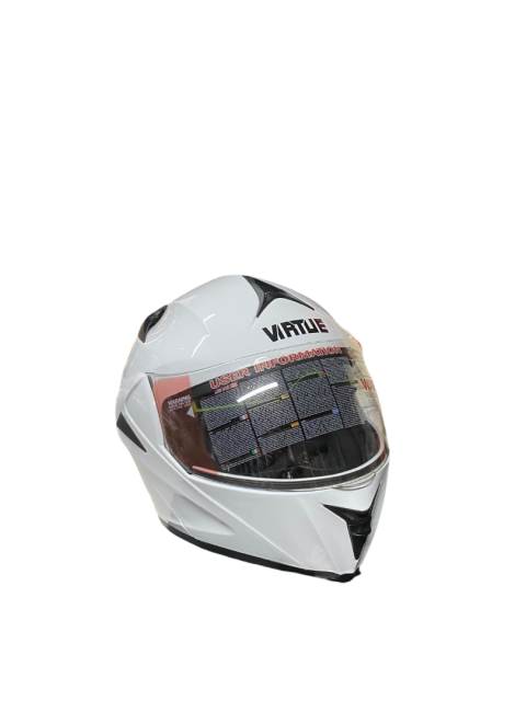 Virtue Ece R22.05  M 57-58 Cm 1550 +/- 50g Çene Açılır Beyaz Kask