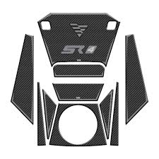 Voge Sr4 Max 350 Tankpad Seti 002 Karbon Desen (2023-2025)