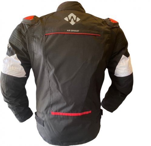 Windtech Erkek 4 Mevsim Uzun Mont Siyah,kırmızı