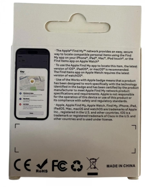 Wt-01 Aır Tag (araç Takip Cihazı) Ios Uyumlu