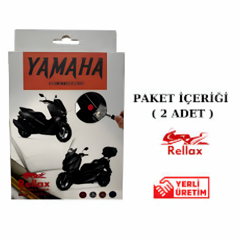 Yamaha Işıklı Logo Beyaz 2 ' Li Universal