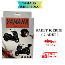 Yamaha Işıklı Logo Mavi 2 ' Li Universal