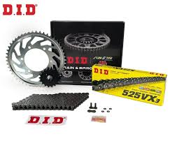 Yamaha Mt 07 (dıd) O-ring Zincir Ve Dişli Seti Vx3 (525-108) Orjinal 525vx3 (çelik) 2014-2024 / Tracer 700