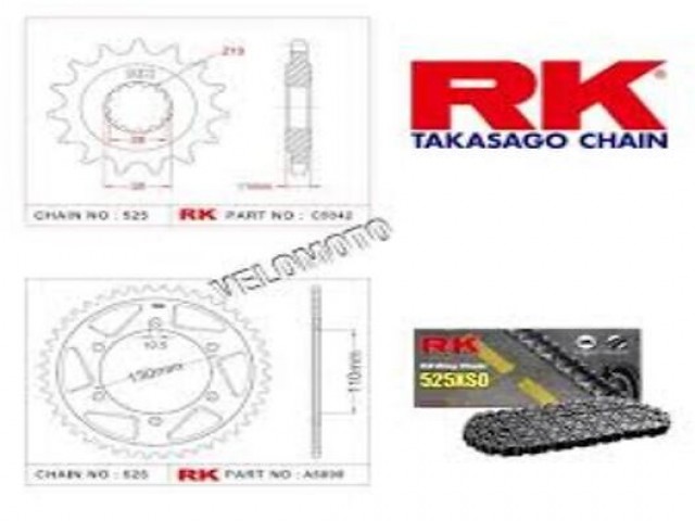 Yamaha Mt07 / Tracer 700 Zincir Dişli Seti O-ring Rk Japan