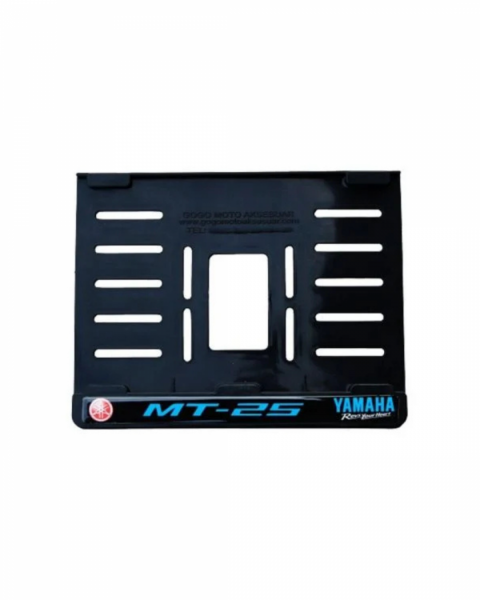 Yamaha Mt25 Plastik Plakalık (15x24) 3 Mavi