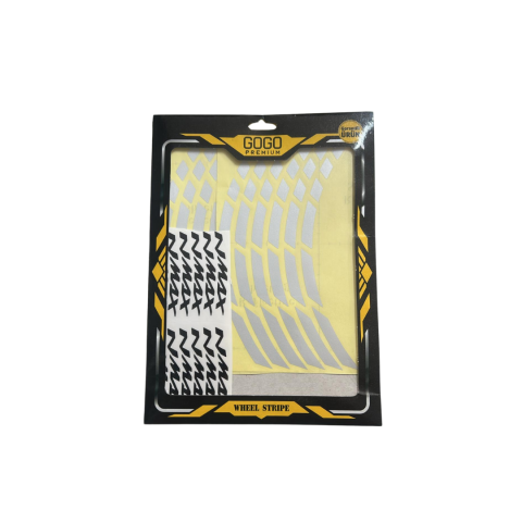 Yamaha Nmax 125 / 155 Beyaz Reflektörlü Jant Şeridi 2 Jant İçin (2021-2024)