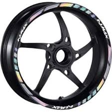 Yamaha Nmax 125 / 155 Hologramlı 1 Set Jant Şeridi Tek Jant İçin (2015-2020)