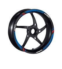 Yamaha Nmax 125 155 Mavi M Power 1 Set Jant Şeridi Tek Jant İçin 2015-2024