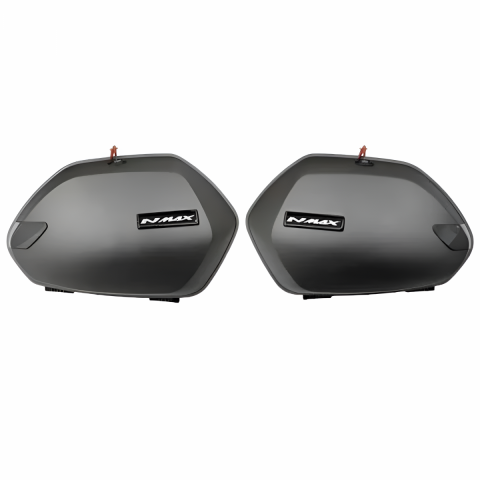 Yamaha Nmax 125 / 155 Yan Çanta Mat Gri Takım (2015-2020)