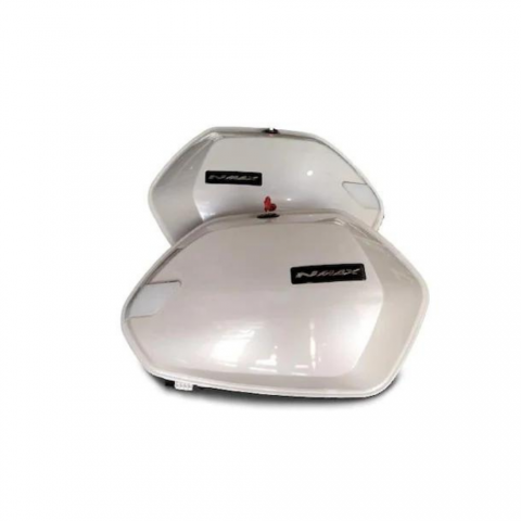 Yamaha Nmax 125 / 155 Yan Çanta Takım Beyaz (2015-2020)