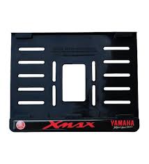 Yamaha Xmax 250 / 300 ,400 Plastik Plakalık Kırmızı (15x24 Cm) 2