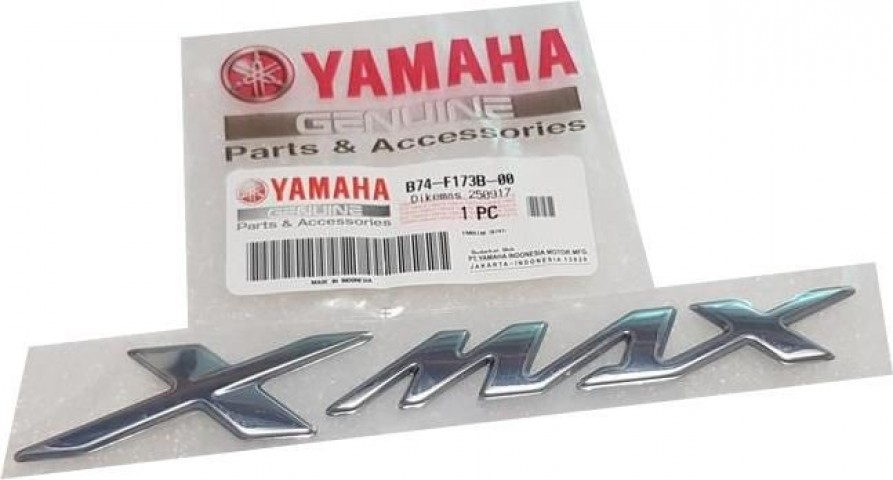 Yamaha Xmax 250 / 300 Arka Sele Altı 3d Amblem Sticker Orjinal