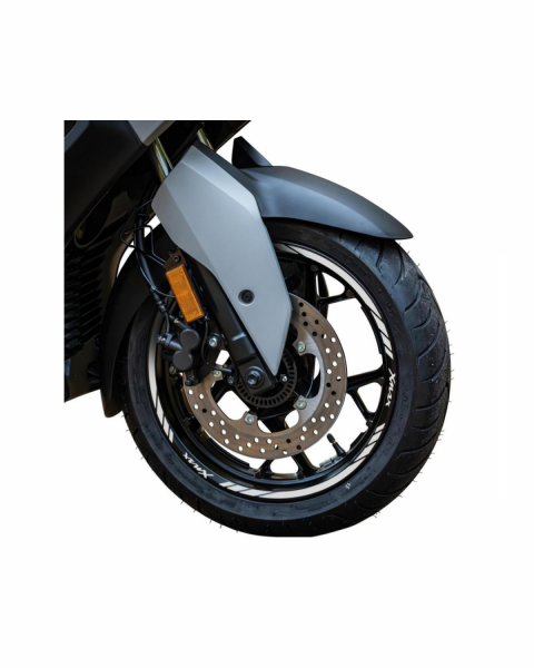Yamaha Xmax 250 / 300 Jant Şeridi Seti Reflektif Gri (2004-2025)