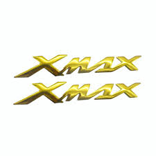 Yamaha Xmax 250 Arak Sele Altı Metal Yazı Seti Gold 2010-2025