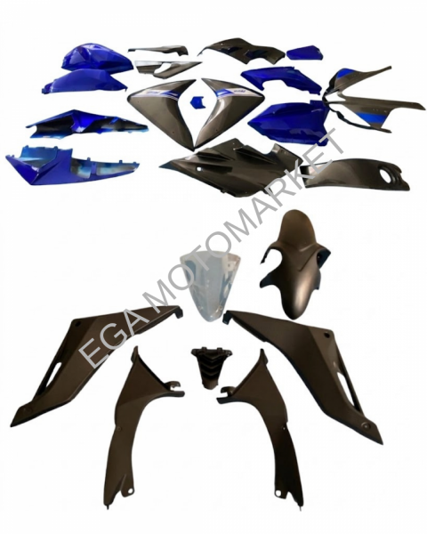 Yamaha Yzf R125 Grenaj Seti Mavi-gri (2014-2018)