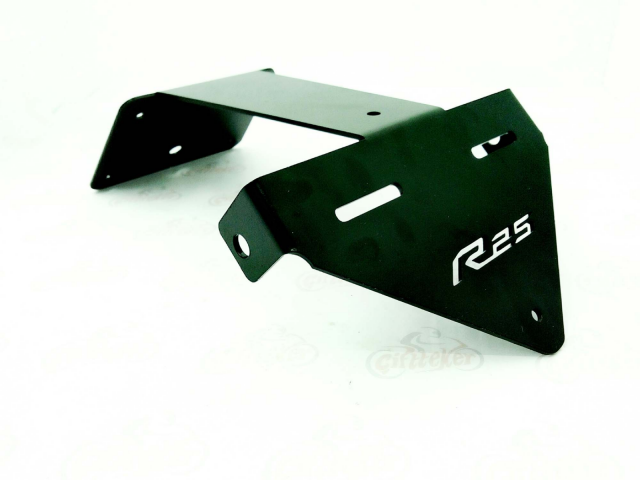 Yamaha Yzf R25 Led Sinyal Bağlantılı Sabit Plakalık Siyah (2014-2024)