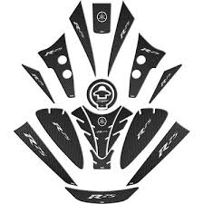 Yamaha Yzf R25 Tankpad Full Set 001 (2019-2024)