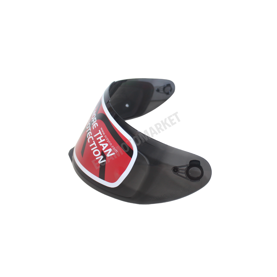 Scoyco Ff869 Kask Camı – Şeffaf, Siyah, Bukalemun | Pinlock Uyumlu Dot