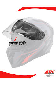 Scoyco Ff869 Kask Camı – Şeffaf, Siyah, Gold | Pinlock Uyumlu Dot
